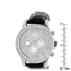Luxurman Men's Diamond Watch 0.25 Ct Freeze 11 Luxurman Men's Diamond Watch 0.25 Ct Freeze -Fashion Accessories luxurman mens diamond watch 025 ct freeze p 9320 ruler