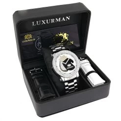 Luxurman Men's Diamond Watch With Boxing Gloves 4 CT Southpaw Edition 10 Luxurman Men's Diamond Watch With Boxing Gloves 4 CT Southpaw Edition -Fashion Accessories luxurman mens diamond watch with boxing gloves 45ct southpaw edition box