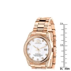 Luxurman Rose Gold Plated Diamond Watch For Women Tribeca Swiss Quartz 11 Luxurman Rose Gold Plated Diamond Watch For Women Tribeca Swiss Quartz -Fashion Accessories luxurman rose gold plated diamond watch for women tribeca 15ct ruler