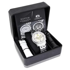Luxurman Men's Diamond Watch 0.50ct -Fashion Accessories luxurman watches mens diamond watch 050ct p 8495 4