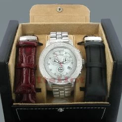 Luxury Joe Rodeo Pilot Men's Diamond Watch 3.15 -Fashion Accessories luxury watches joe rodeo pilot mens diamond watch 315 p 9205box