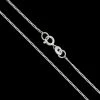 925 Sterling Silver Curb DC Chain, 18inch -Fashion Accessories lxmo47
