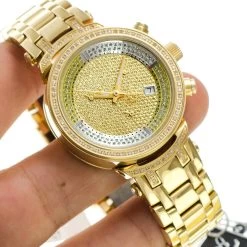 Master Ladies Diamond Watch 0.90ct Yellow -Fashion Accessories master ladies diamond watch 090ct yellow p 8531 bod3