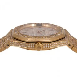 Men's Diamond Watch Audemars Piguet Royal Oak Selfwinding 18K Gold W00840 8 Men's Diamond Watch Audemars Piguet Royal Oak Selfwinding 18K Gold W00840 -Fashion Accessories mens diamond watch audemars piguet royal oak selfwinding rose gold w00840 0E8A0883 2048x2048