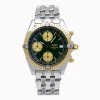 Men's Diamond Watch Breitling Chronomat Evolution 40mm Green Dial -Fashion Accessories mens diamond watch breitling chronomat evolution yellow gold 40 mm green dial w00636 0E8A5114 2048x2048