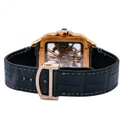 Men's Diamond Watch Cartier Santos De Cartier 18K Gold 39,8mm -Fashion Accessories mens diamond watch cartier santos de cartier rose gold 398 mm w01216 0E8A3041 367f9b41 5cd7 4ad8 82cf 65789235c77a 2048x2048