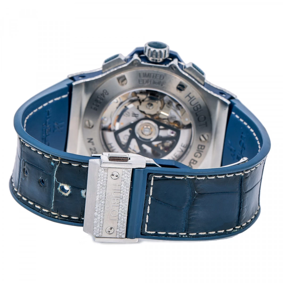 Men's Diamond Watch Hublot Big Bang 44mm White Dial 7 Men's Diamond Watch Hublot Big Bang 44mm White Dial - Image 5