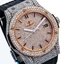 Men's Diamond Watch Hublot Classic Fusion 18K Gold 45mm Rose Gold Tone Dial -Fashion Accessories mens diamond watch hublot classic fusion rose gold 45 mm rose gold tone dial w00908 0E8A0724 50e7913e 1b56 49a4 82e1 0cbfcf6f98dc 2048x2048