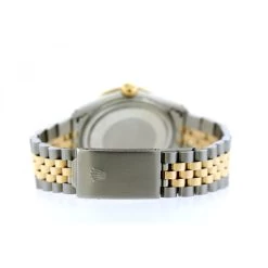 Men's Diamond Watch Watch Rolex Datejust 36mm Dark Blue Mother Of Pearl Dial Jubilee Bracelet -Fashion Accessories mens diamond watch watch rolex datejust 36mm dark blue mother of pearl dial jubilee bracelet s00081 back 36mm two tone