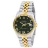Men's Diamond Watch Watch Rolex Datejust 36mm Dark Green Roman Numerals Dial Jubilee Bracelet -Fashion Accessories mens diamond watch watch rolex datejust 36mm dark green roman numerals dial jubilee bracelet s00084 36WYJUDARKGREEN4 PL