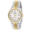 Men's Diamond Watch Watch Rolex Datejust 36mm Milky White Roman Numerals Dial Jubilee Bracelet Gold Bezel -Fashion Accessories mens diamond watch watch rolex datejust 36mm milky white roman numerals dial jubilee bracelet gold bezel s00096 36WYJUWHITE3 PL