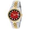 Men's Diamond Watch Watch Rolex Datejust 36mm Red Dark Dial Jubilee Bracelet -Fashion Accessories mens diamond watch watch rolex datejust 36mm red dark dial jubilee bracelet s00088 36WYJUDARKRED11 PL