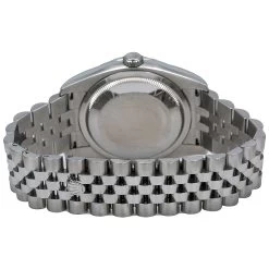 Men's Diamond Watch Watch Rolex Datejust 36mm Rose Print Dial Jubilee Bracelet -Fashion Accessories mens diamond watch watch rolex datejust 36mm rose print dial jubilee bracelet s00071 back 36mm white