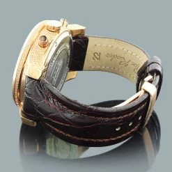 Men's Diamond Joe Rodeo Watch JoJo 2000 Rose Gold -Fashion Accessories mens diamond watches joe rodeo watch jojo 2000 rose gold p 46819back