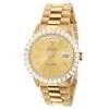 Men's Gold Watch Rolex Day-Date 36mm Gold Tone Dial President Bracelet Diamond 4ct Bezel -Fashion Accessories mens gold watch rolex day date 36mm gold tone dial president bracelet diamond 4ct bezel s00129 36YEPRGOLD7 4C