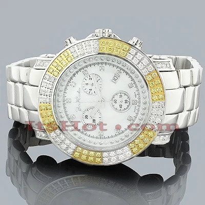 Men's Joe Rodeo Junior Diamond Watch 4.75ct 3 Men's Joe Rodeo Junior Diamond Watch 4.75ct