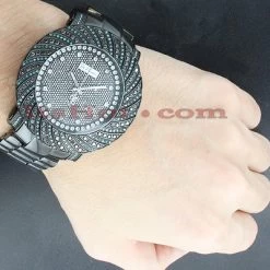 Men's Joe Rodeo Blue Black Diamond Watch 4.25ct 14 Men's Joe Rodeo Blue Black Diamond Watch 4.25ct -Fashion Accessories mens joe rodeo watches blue black diamond watch 425ct p 35786bod