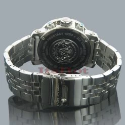 Men's Joe Rodeo JoJo Apollo Black Dial Diamond Watch 1.70ct -Fashion Accessories mens joe rodeo watches jojo apollo diamond watch 170ct p 8344back