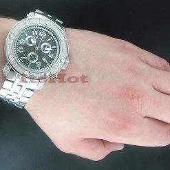 Men's Joe Rodeo JoJo Apollo Black Dial Diamond Watch 1.70ct -Fashion Accessories mens joe rodeo watches jojo apollo diamond watch 170ct p 8344bod