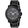 Men's Oversized Black Diamond Watch By LUXURMAN 0.75ct Chronograph -Fashion Accessories mens oversized black diamond watch by luxurman 075ct chronograh 1