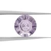 1.25cts Quasar Cut Rose De France Amethyst 8x8mm Round (N) -Fashion Accessories mnci26