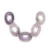 925 Sterling Silver & Amethyst Oval Link Chain, 13cm Length 1 925 Sterling Silver & Amethyst Oval Link Chain, 13cm Length -Fashion Accessories ncgp86