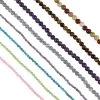 240cts Multi Gemstones In Plain Rounds Approx 4mm & Faceted Rounds Approx 2mm, Set Of 8 Strands 1 240cts Multi Gemstones In Plain Rounds Approx 4mm & Faceted Rounds Approx 2mm, Set Of 8 Strands -Fashion Accessories nvpo98