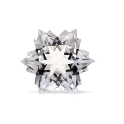 3cts Petalite 10x10mm Snowflake (N)