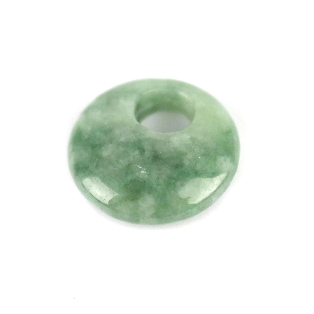 20cts Green Burmese Jade Fancy Donut Pendant Approx 20mm 3 20cts Green Burmese Jade Fancy Donut Pendant Approx 20mm