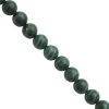 115cts Malachite Smooth Round Approx 7 To 8mm 20Cm Strands With Hematite (Approx 3mm) And Plastic Spacers -Fashion Accessories osru18