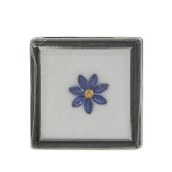Aster Flower Includes 2.3cts Nilamani & Rio Golden Citrine 6x3mm, 3mm