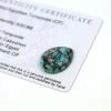 8.6cts Egyptian Turquoise 20x16mm Pear (CP) -Fashion Accessories owup71