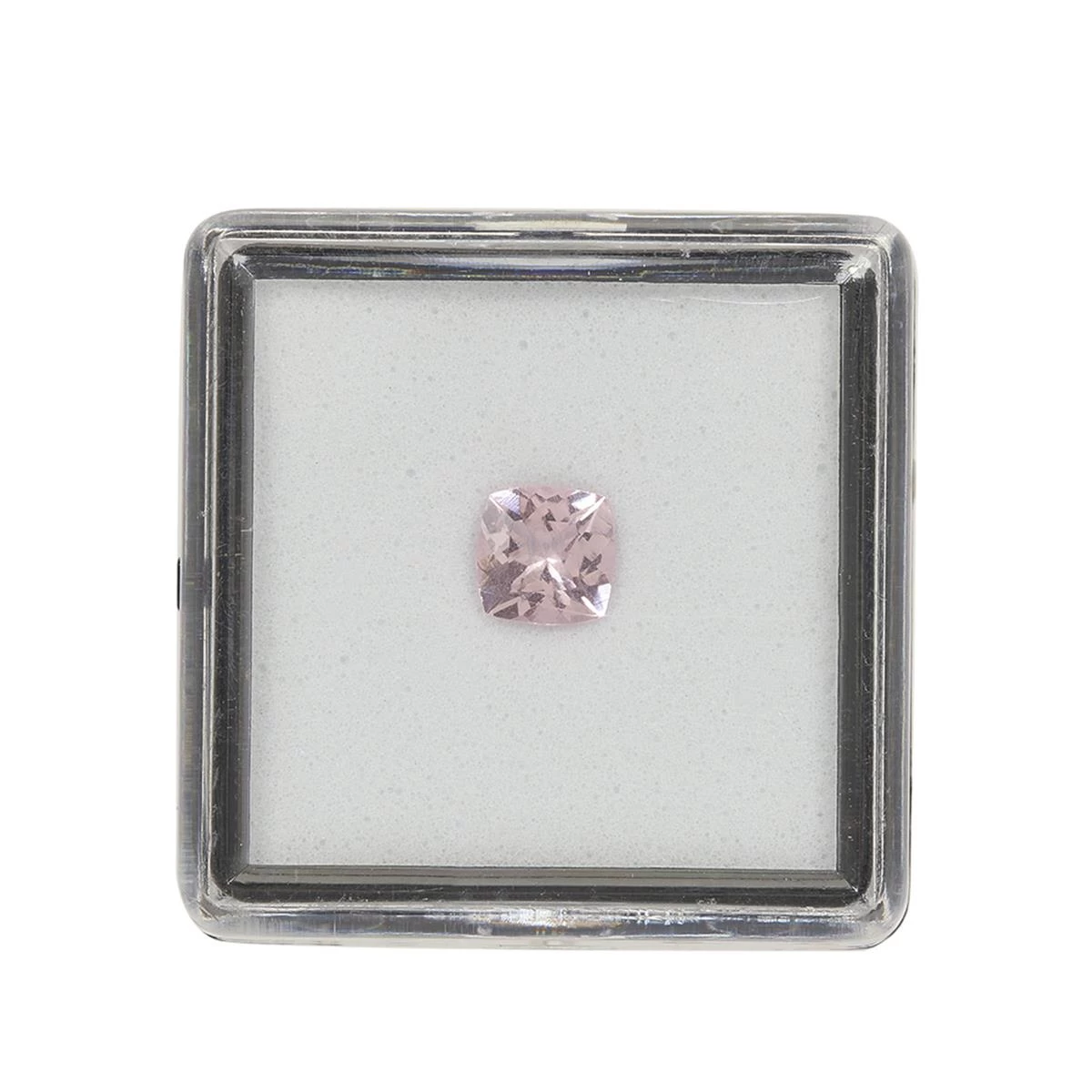 0.50cts Cherry Blossom Morganite 5.50x5.50mm Cushion (N)