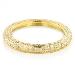 Pave Diamond Watch Bezel For Joe Rodeo Master Yellow Gold Tone 6ct 7 Pave Diamond Watch Bezel For Joe Rodeo Master Yellow Gold Tone 6ct -Fashion Accessories pave diamond watch bezel for joe rodeo master yellow gold tone 6ct 3