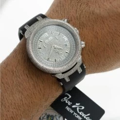 Real Diamond Watch For Men: Joe Rodeo Master 6.50ct 17 Real Diamond Watch For Men: Joe Rodeo Master 6.50ct -Fashion Accessories pave diamond watch joe rodeo master 650ct p 45223 bod2