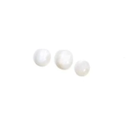 12cts White Moonstone Oval Cabochons Approx 8x10 To 10x12mm, (Set Of 3)