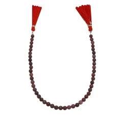 65cts Indian Ruby Plain Rounds Approx 5 To 6mm, 25cm Strand 5 65cts Indian Ruby Plain Rounds Approx 5 To 6mm, 25cm Strand -Fashion Accessories qhvz15 1