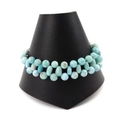 30cts Larimar Smooth Nuggets Approx 4 To 9X6mm 20cm Strands -Fashion Accessories qzyb58 1