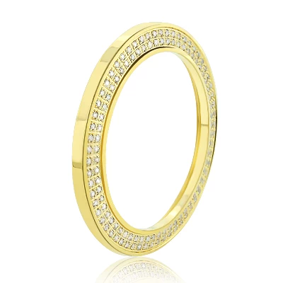 Replacement Diamond Watch Bezel For Joe Rodeo Rio 1.15ct 4 Replacement Diamond Watch Bezel For Joe Rodeo Rio 1.15ct - Image 2