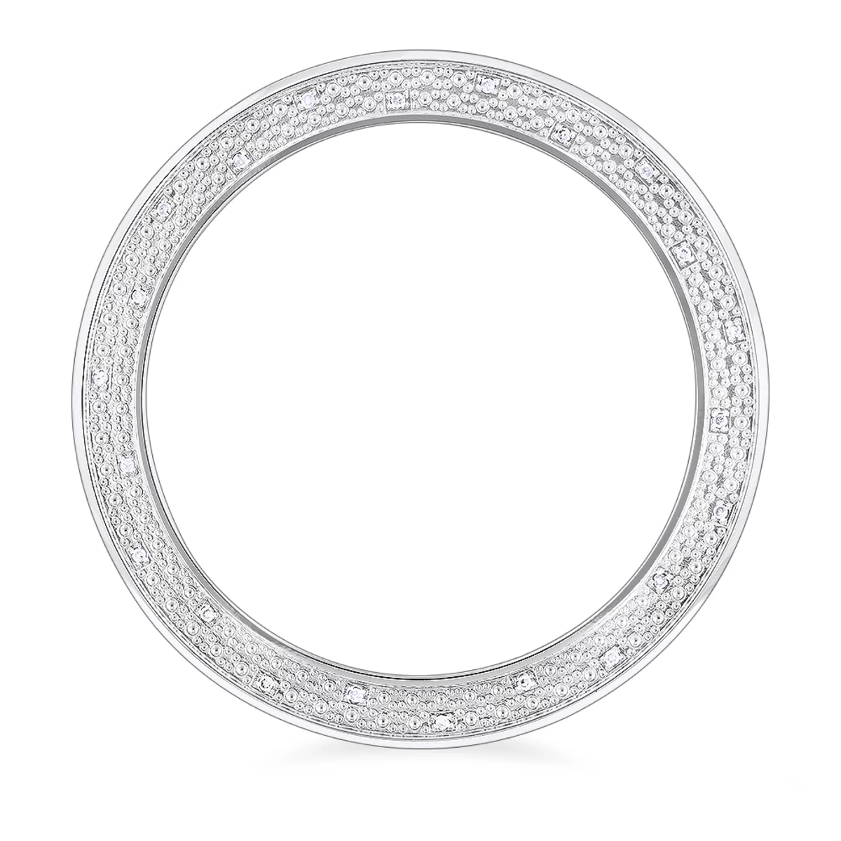 Replacement Diamond Watch Bezel For Men's Luxurman Raptor 0.25ct 3 Replacement Diamond Watch Bezel For Men's Luxurman Raptor 0.25ct