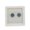 0.85cts London Blue Topaz Briollette Round Approx 5mm (Pack Of 2) -Fashion Accessories rgd113