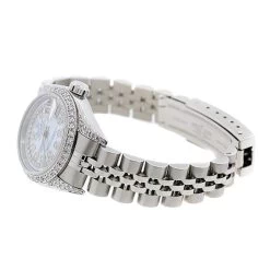 Rolex Datejust Iced Out Diamond Watch For Women 2.2ct Stainless Steel 26mm 8 Rolex Datejust Iced Out Diamond Watch For Women 2.2ct Stainless Steel 26mm -Fashion Accessories rolex datejust iced out diamond watch for women 22ct stainless steel 26mm box