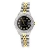 26mm Rolex Datejust Ladies Diamond Bezel Watch 1.5ct Black Dial -Fashion Accessories rolex datejust ladies diamond bezel watch 15ct main