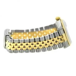 36mm Rolex Datejust Men's Diamond Watch Stainless Steel Yellow Gold Blue Dial -Fashion Accessories rolex datejust mens custom diamond watch stainless steel and 18k gold box