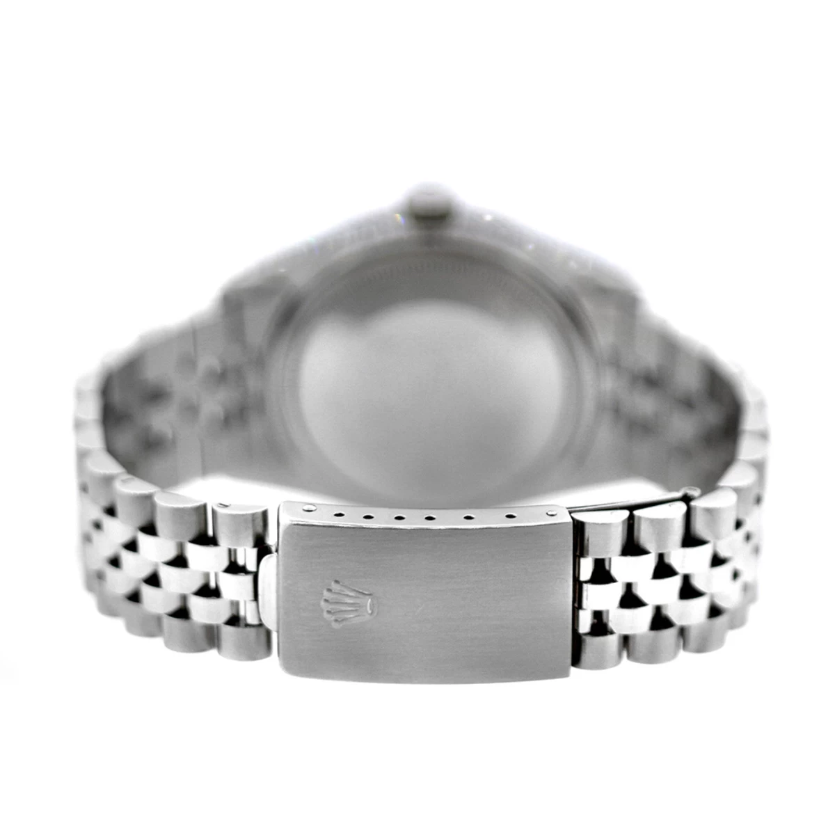 Rolex Datejust Men's Diamond Bezel Watch Stainless Steel 5ct 36mm Case 4 Rolex Datejust Men's Diamond Bezel Watch Stainless Steel 5ct 36mm Case - Image 2