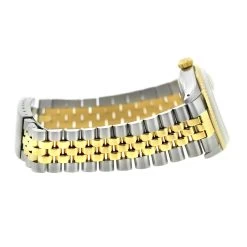 Rolex Datejust Men's Diamond Watch Stainless Steel & Gold Blue Dial 36mm -Fashion Accessories rolex datejust mens diamond watch stainless steel 18k gold blue dial 36mm box