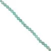 210cts Amazonite Faceted Rounds Approx 6mm 1 Metre Strand