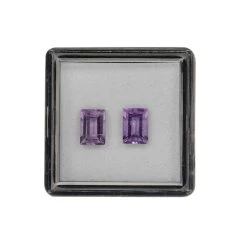 1.50cts Amethyst Baguette Step Approx 7x5mm (pack Of 2)