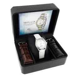 Luxurman Tribeca Women's Diamond Swiss Quartz Watch Stainless Steel 1.5ct 10 Luxurman Tribeca Women's Diamond Swiss Quartz Watch Stainless Steel 1.5ct -Fashion Accessories swiss quartz watches luxurman womens diamond watch stainless steel tribeca 15ct box