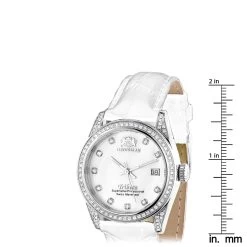 Luxurman Tribeca Women's Diamond Swiss Quartz Watch Stainless Steel 1.5ct 11 Luxurman Tribeca Women's Diamond Swiss Quartz Watch Stainless Steel 1.5ct -Fashion Accessories swiss quartz watches luxurman womens diamond watch stainless steel tribeca 15ct ruler